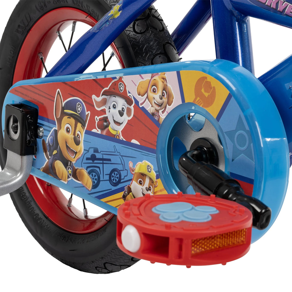 Blue 12-inch Boys' Training Wheel Bike P830378