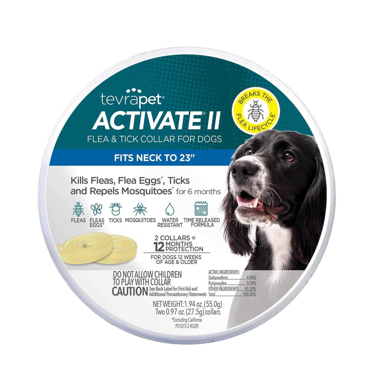 Flea & Tick Collar for Dogs E15709