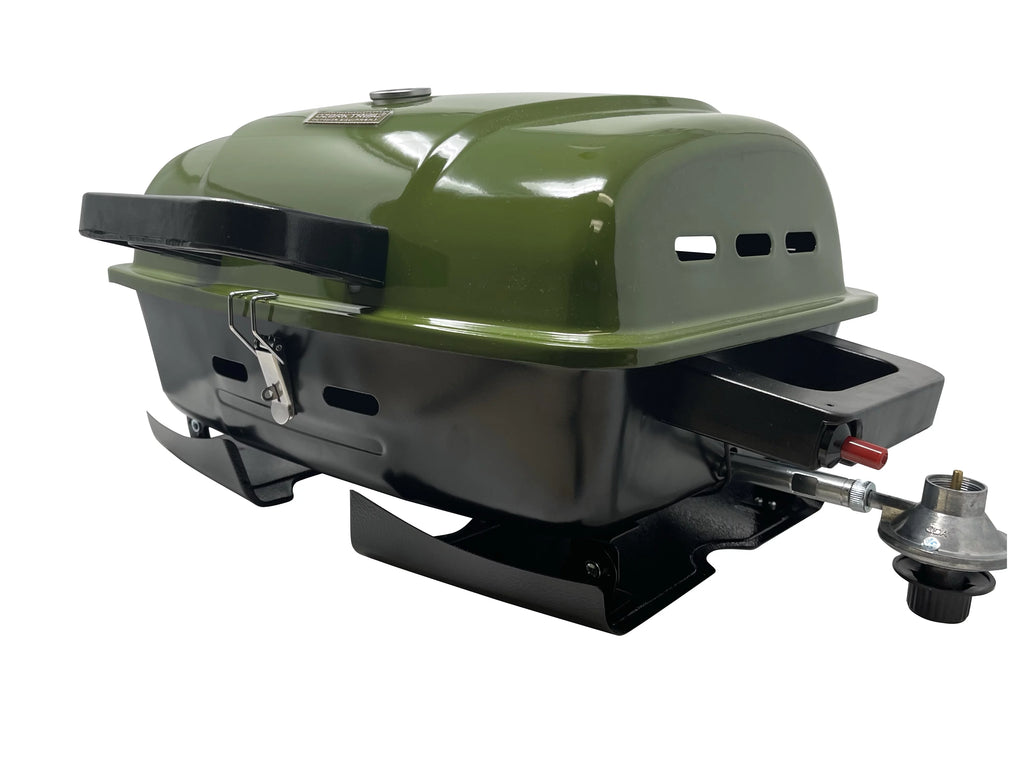 Portable 1 Burner Propane Grill with Griddle Plate C739