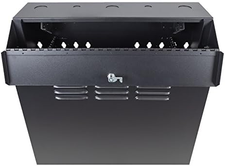 5U Vertical Wall Mount Enclosure Black K655491