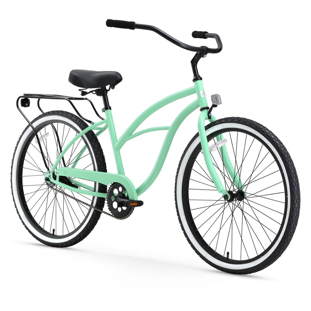 Teal 1 Speed Beach Cruiser Bicycle D824198