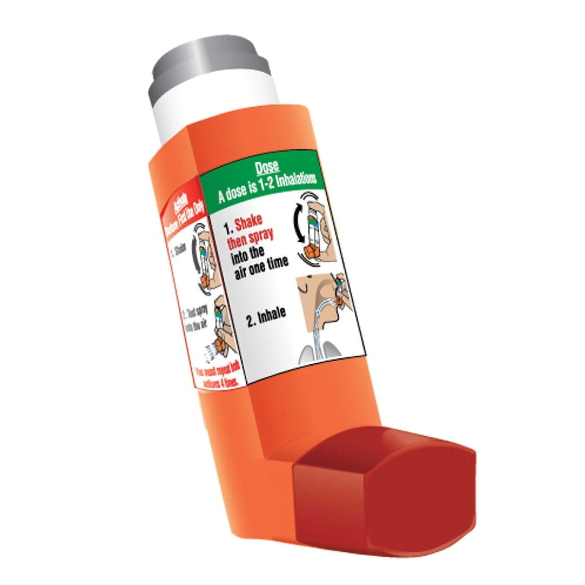 Epinephrine Oral Inhalation Aerosol Metered Spray 2 Pack G4343