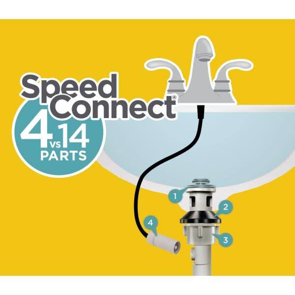 Polished Chrome Bathroom Faucet N4157