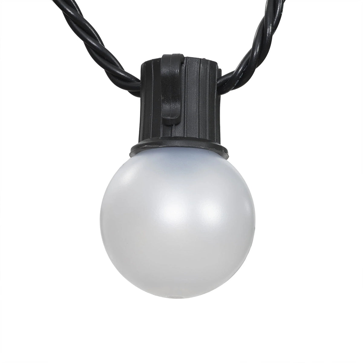 20-Count LED Frosted Globe Outdoor String Lights Y316