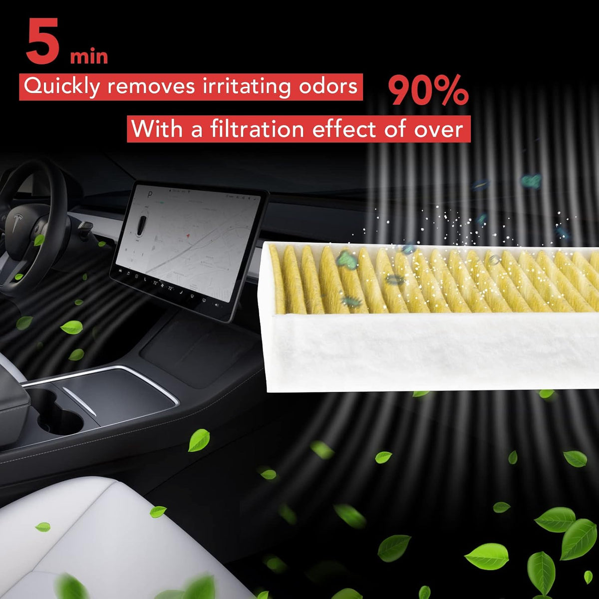 Replacement Cabin Air Filter Set of Two X9576