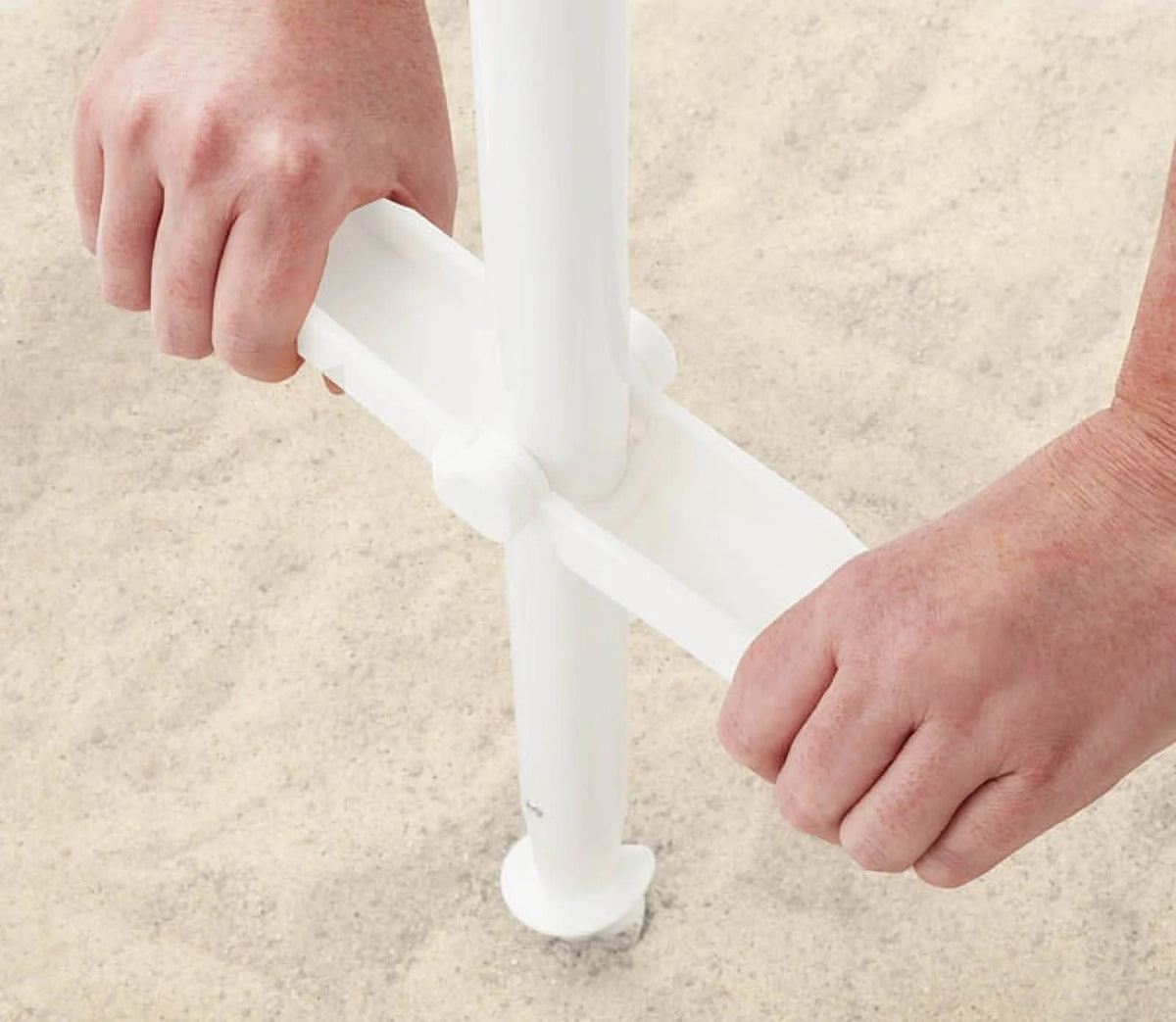 7.5 feet Beach Umbrella with Tilt, Sand Anchor, UV Protection I98485