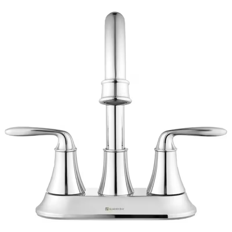 2-Handle High-Arc Bathroom Faucet in Chrome U821