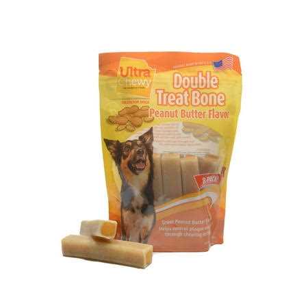 Peanut Butter Flavor Dog Treats U6174