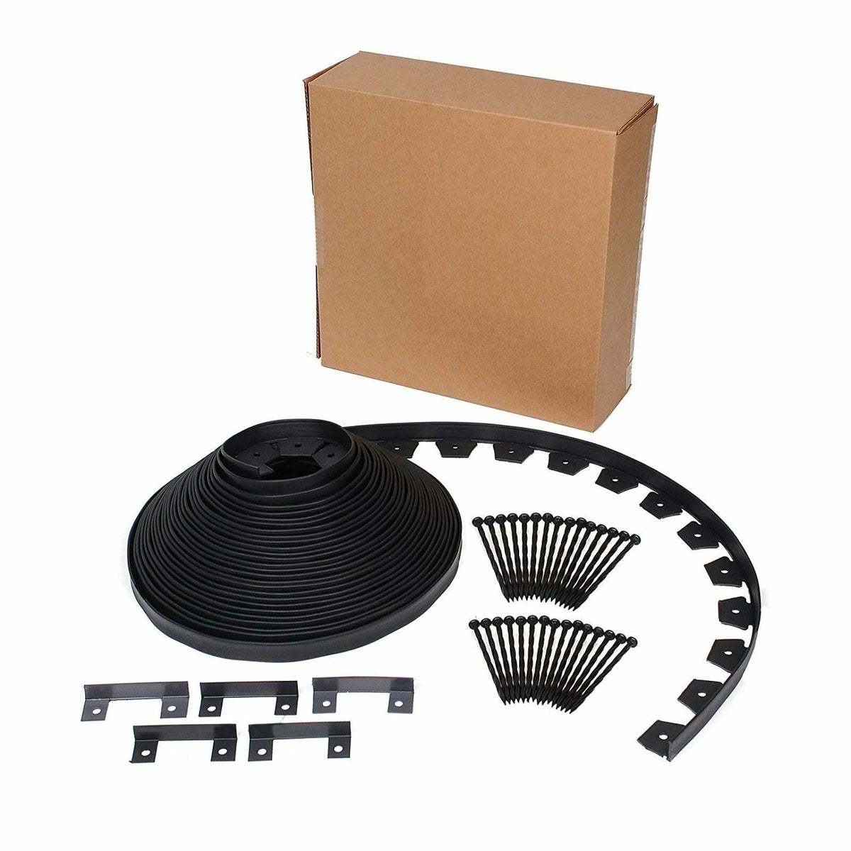 Plastic No-Dig Landscape Edging Kit 100-Feet P949
