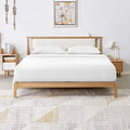 100% Egyptian Cotton 400-Thread Count 4-Pc White King Sheet Set B209