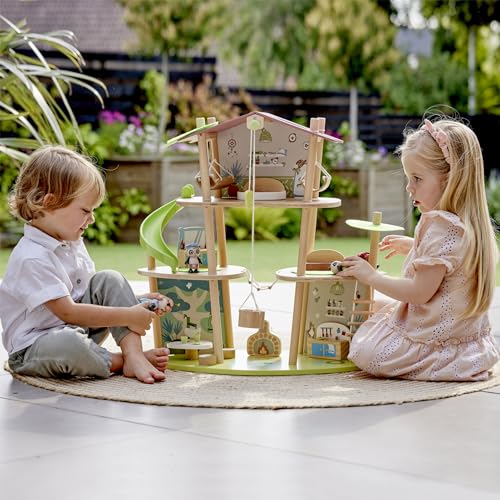 Educational Toy Doll House with Furniture U9423