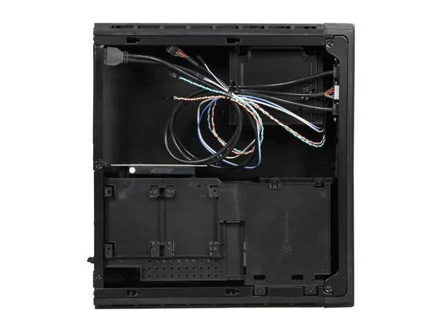 Black Slim Mini-ITX HTPC Gaming Case C6417