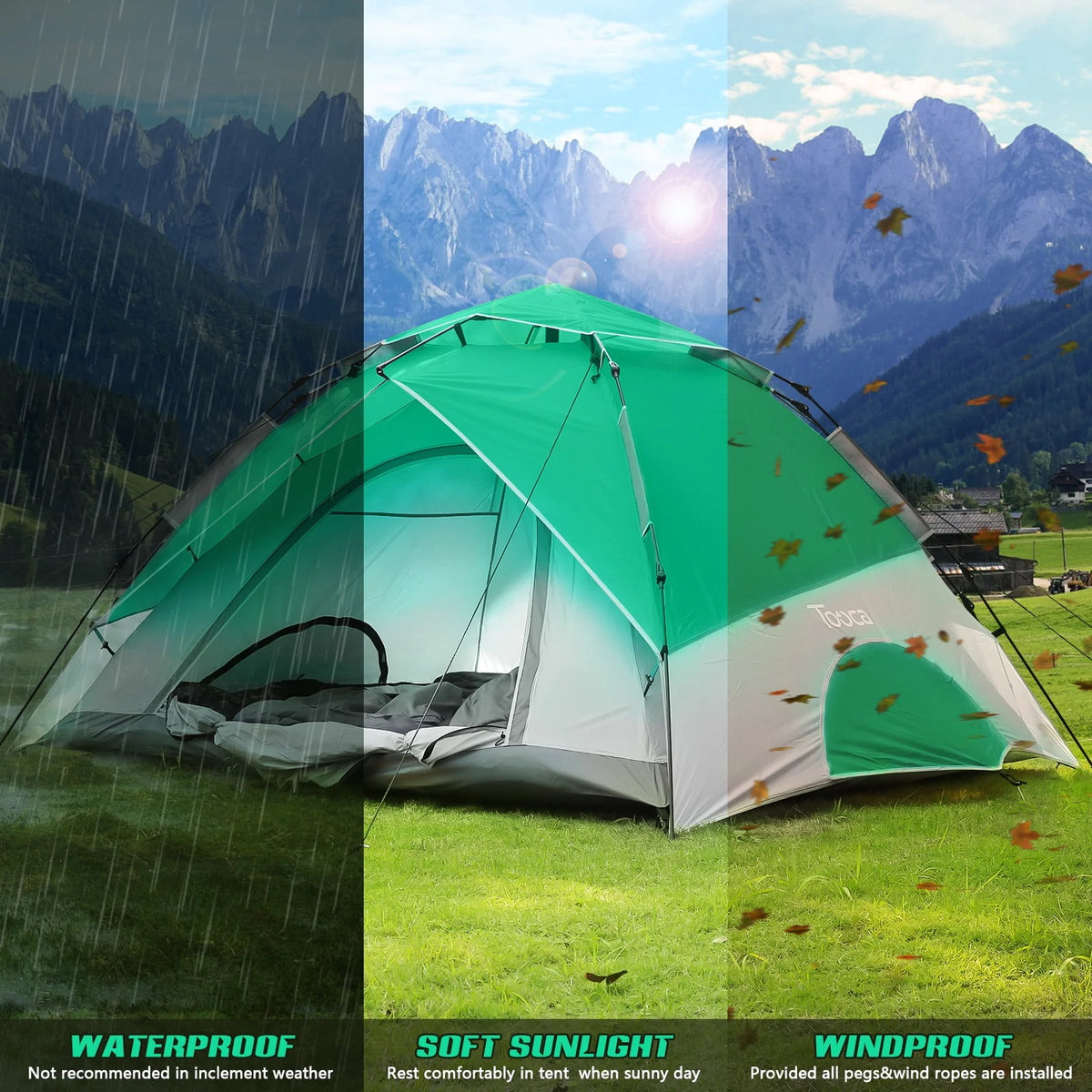 4-Person Camping Tent N598424