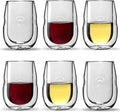 Double Wall Insulated Wine Glasses Set Of 6 K936