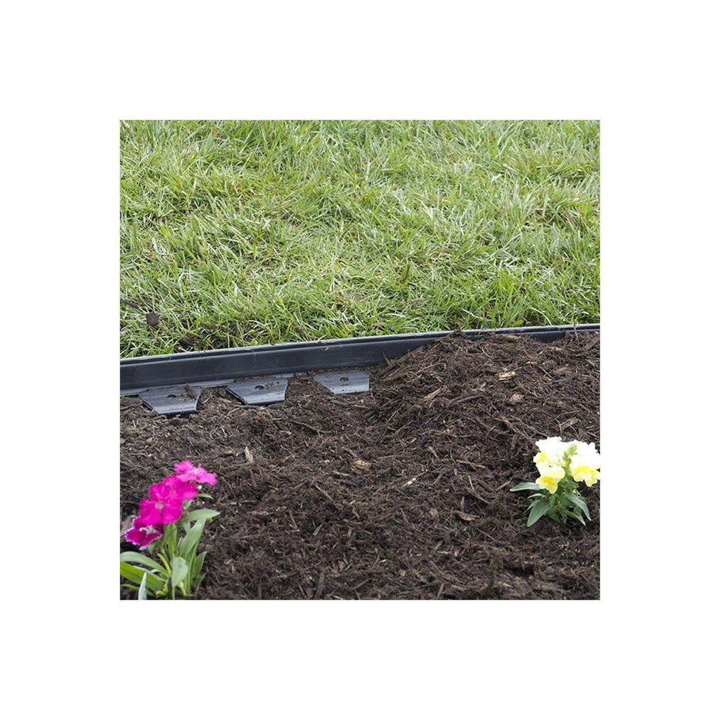 Plastic No-Dig Landscape Edging Kit 100-Feet P949