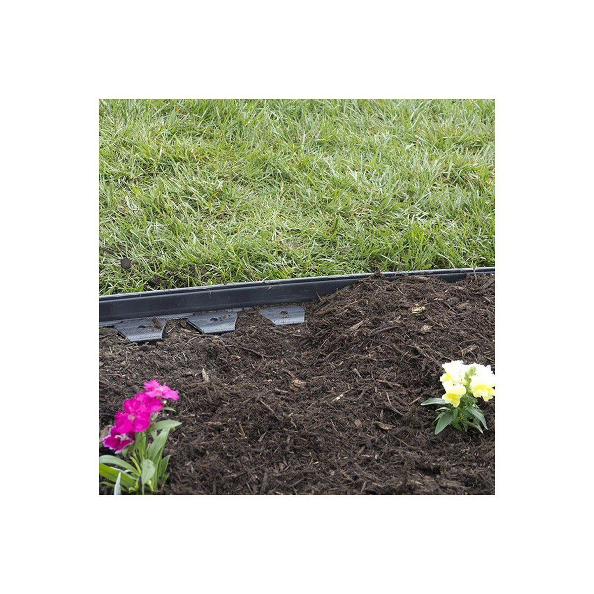 Plastic No-Dig Landscape Edging Kit 100-Feet P949
