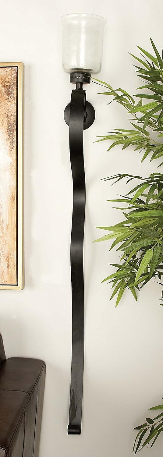 Metal Glass Wall Hurricane N53099