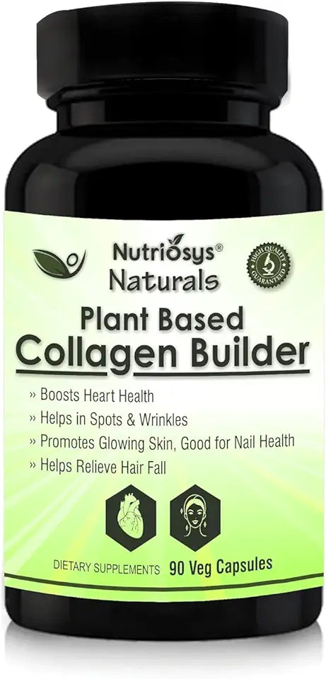 Plant Based Collagen Builder with Vitamin C, Zinc & Biotin 90 Veg Capsules H765025