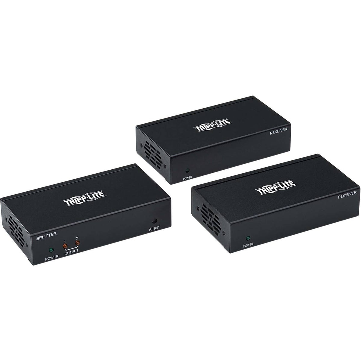 HDMI over Cat6 Splitter/Extender Kit with PoC, 2 Ports 4K x 2K @ 60 Hz M359893