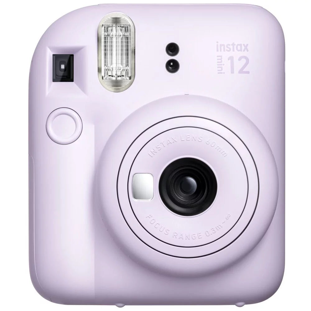 Lilac Purple Instant Film Camera with Case and Film R465958