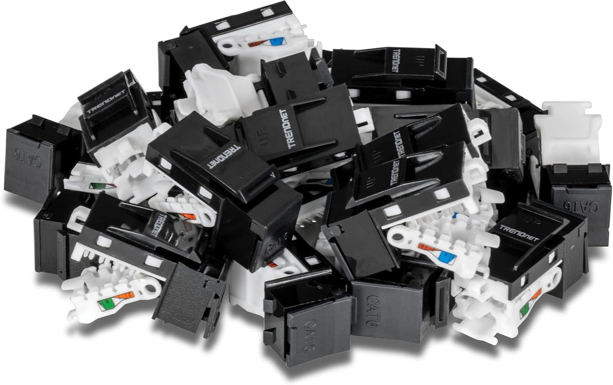 Cat6 Keystone Jack 25-Pack Y947