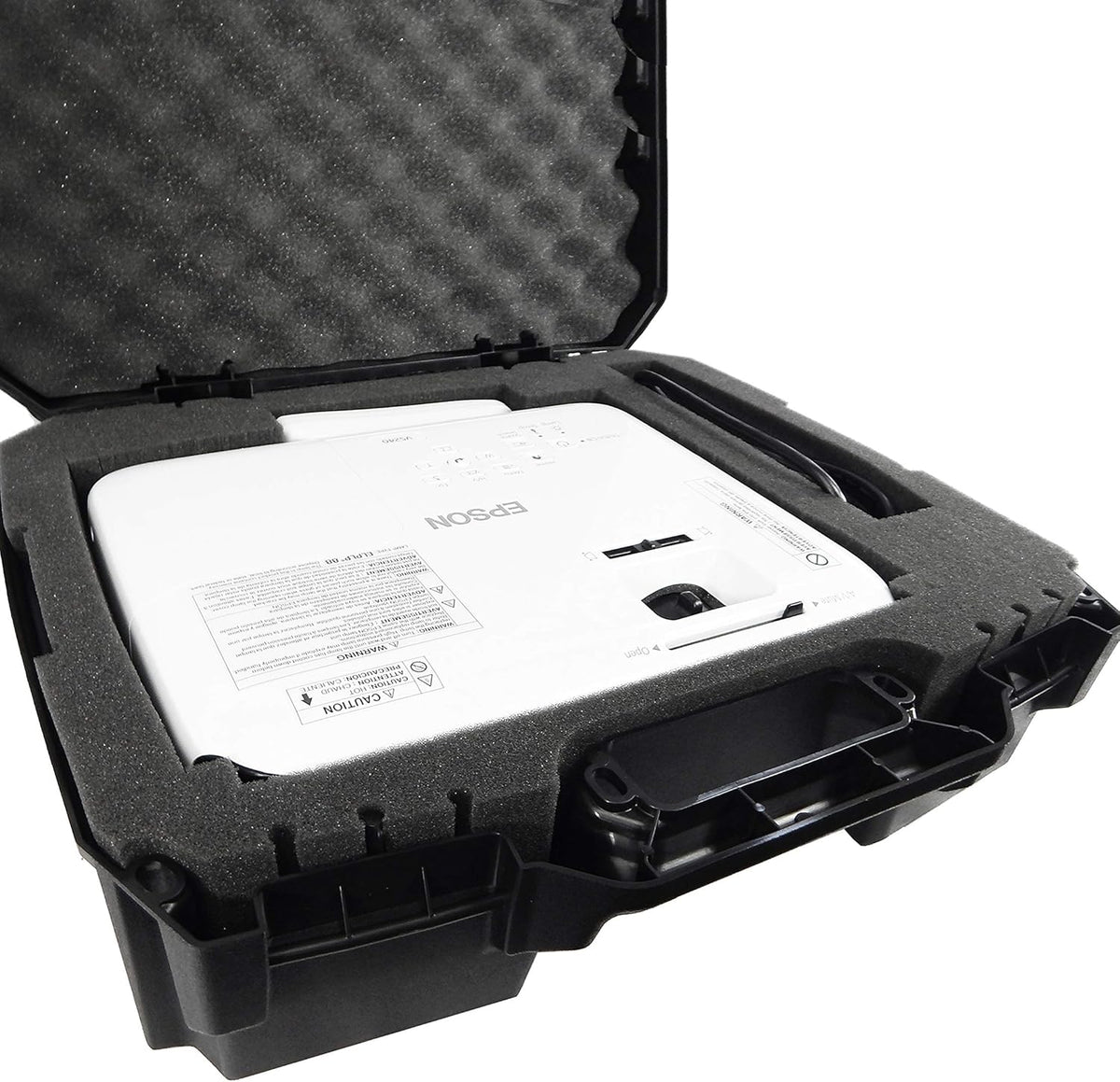 Hard Shell Projector Travel Case with Customizable Interior X2593