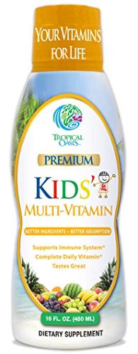 Sugar Free Liquid Multivitamin for Kids 16 oz T7097