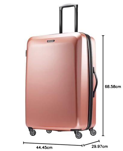 Hardside Expandable Luggage with Spinner Wheels, Rose Gold, 3-Piece Set L724007