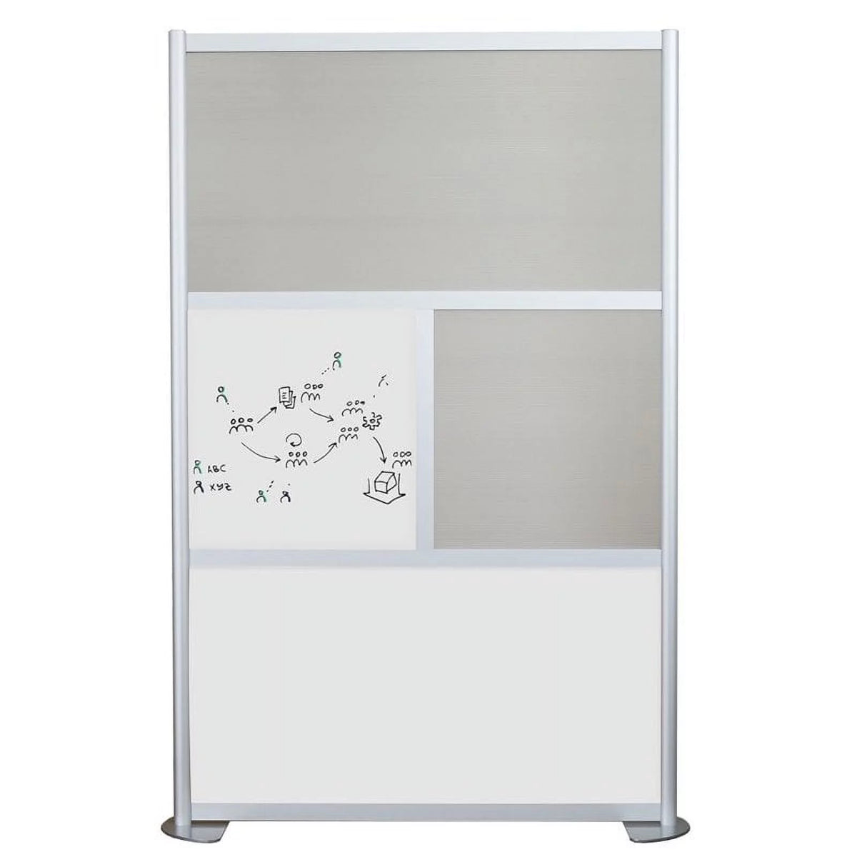 4 Panel Dry Erase Board Room Divider U86544