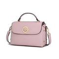 Pink Vegan Leather Crossbody Bag W261