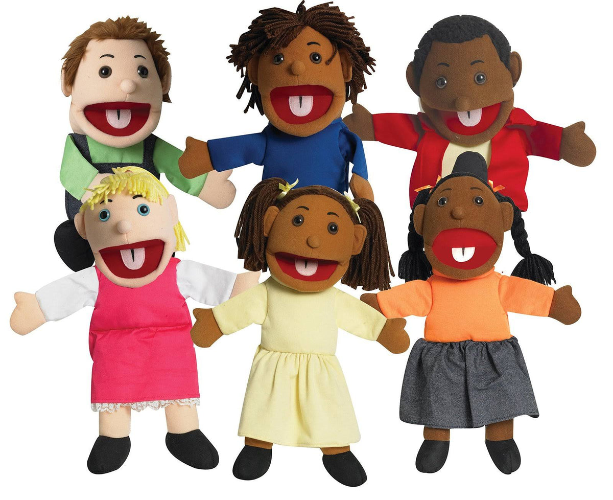 Set of 6 Puppets T37937
