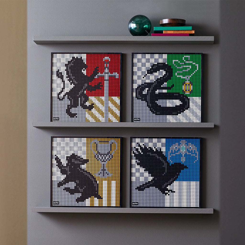 LEGO Art Harry Potter Hogwarts Crests 4,249 Pieces J132452