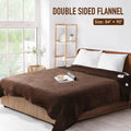 Brown Queen Size Electric Heated Blanket Z46747