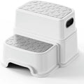 2 Step Stool for Kids Dual Height 9.5" Non-Slip D1430