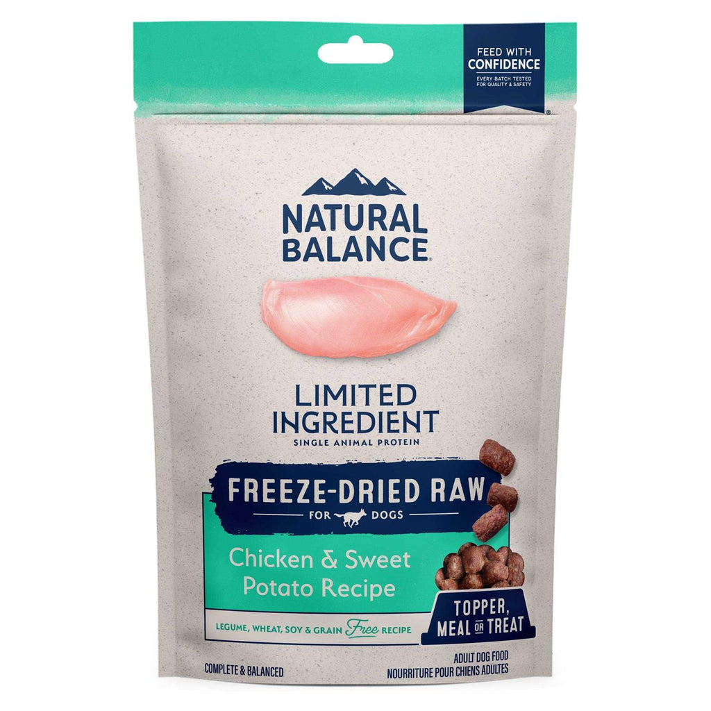 Freeze Dried Chicken & Sweet Potato Dog Food J3171