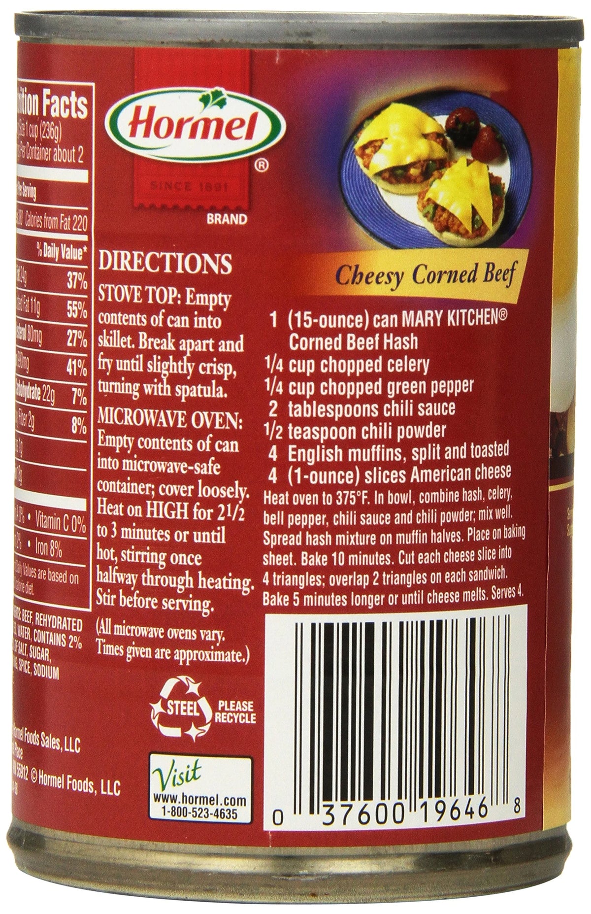 Corned Beef Hash 6 Count H677261