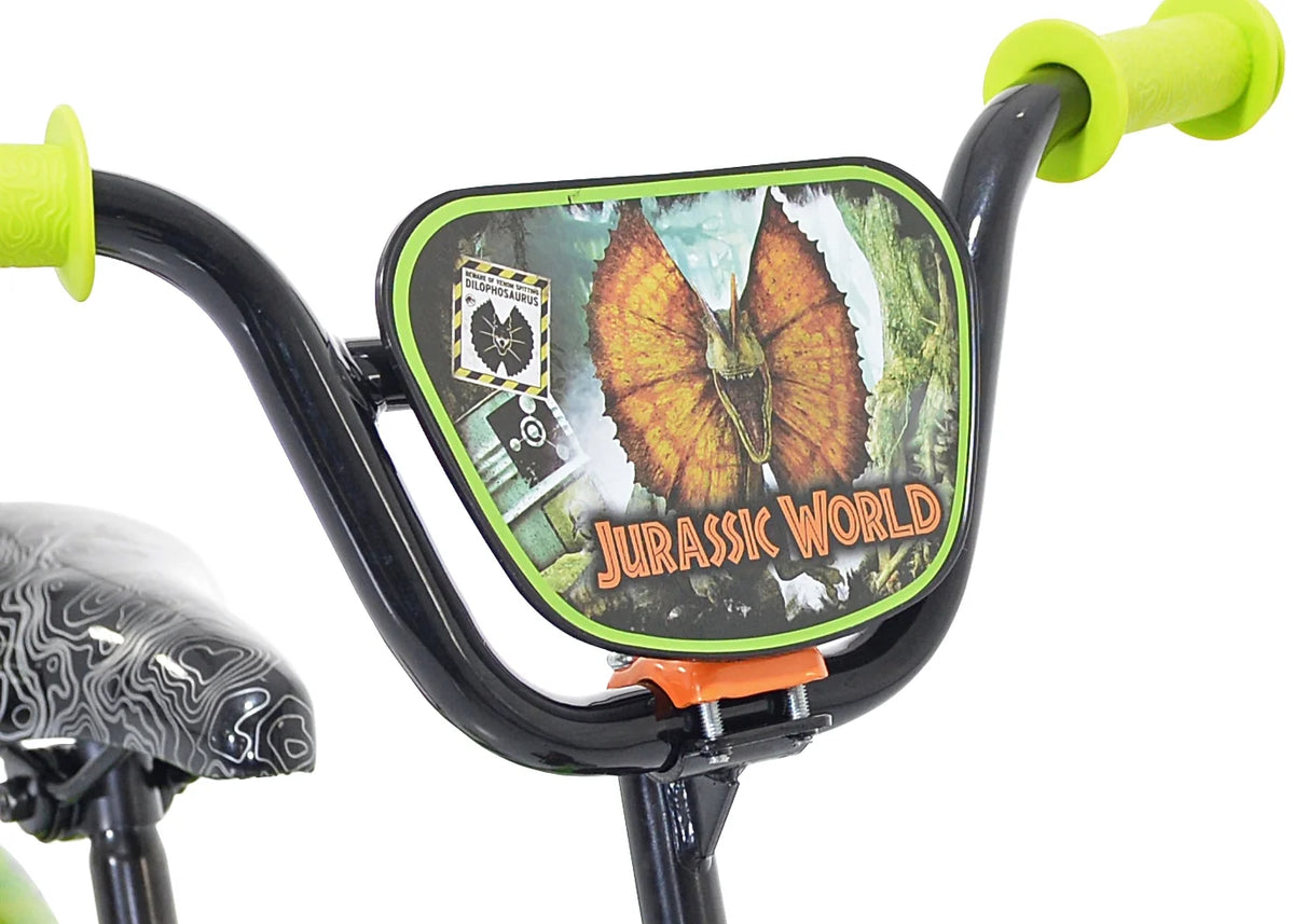 Green and Orange 12-inch Boy's Bicycle with Training Wheel I62798