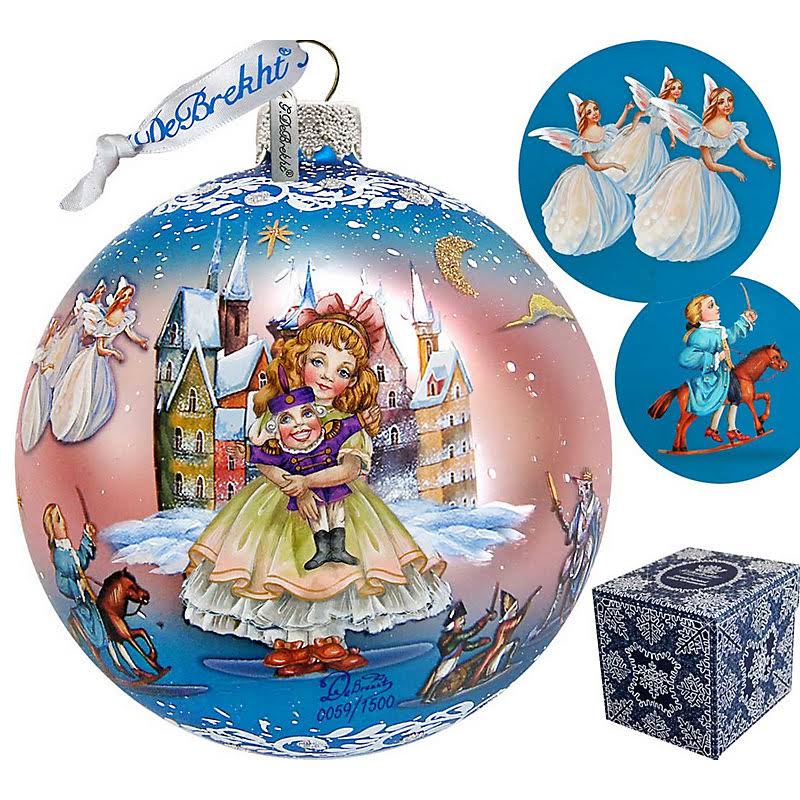 Glass Ball Ornament P843