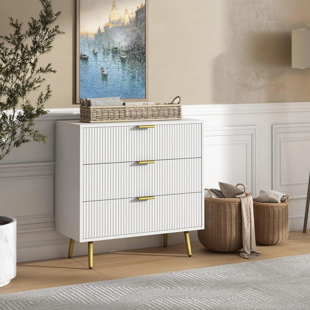 Modern 6 Drawer Wood Dresser D8205