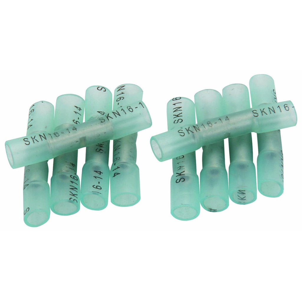 14-16 Gauge Watertight Heat-Shrink Butt Connectors, 10 Piece Y67552