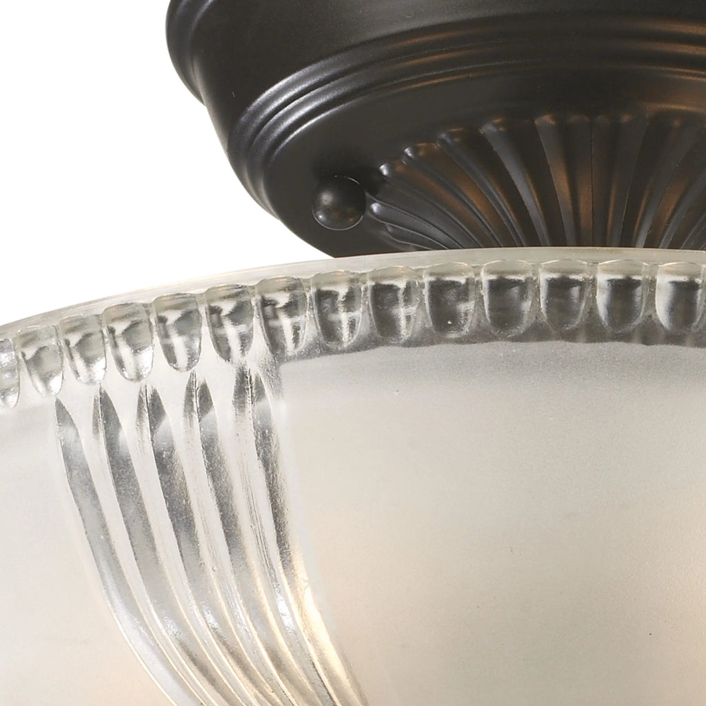 3 Light Semi Flush Mount V444