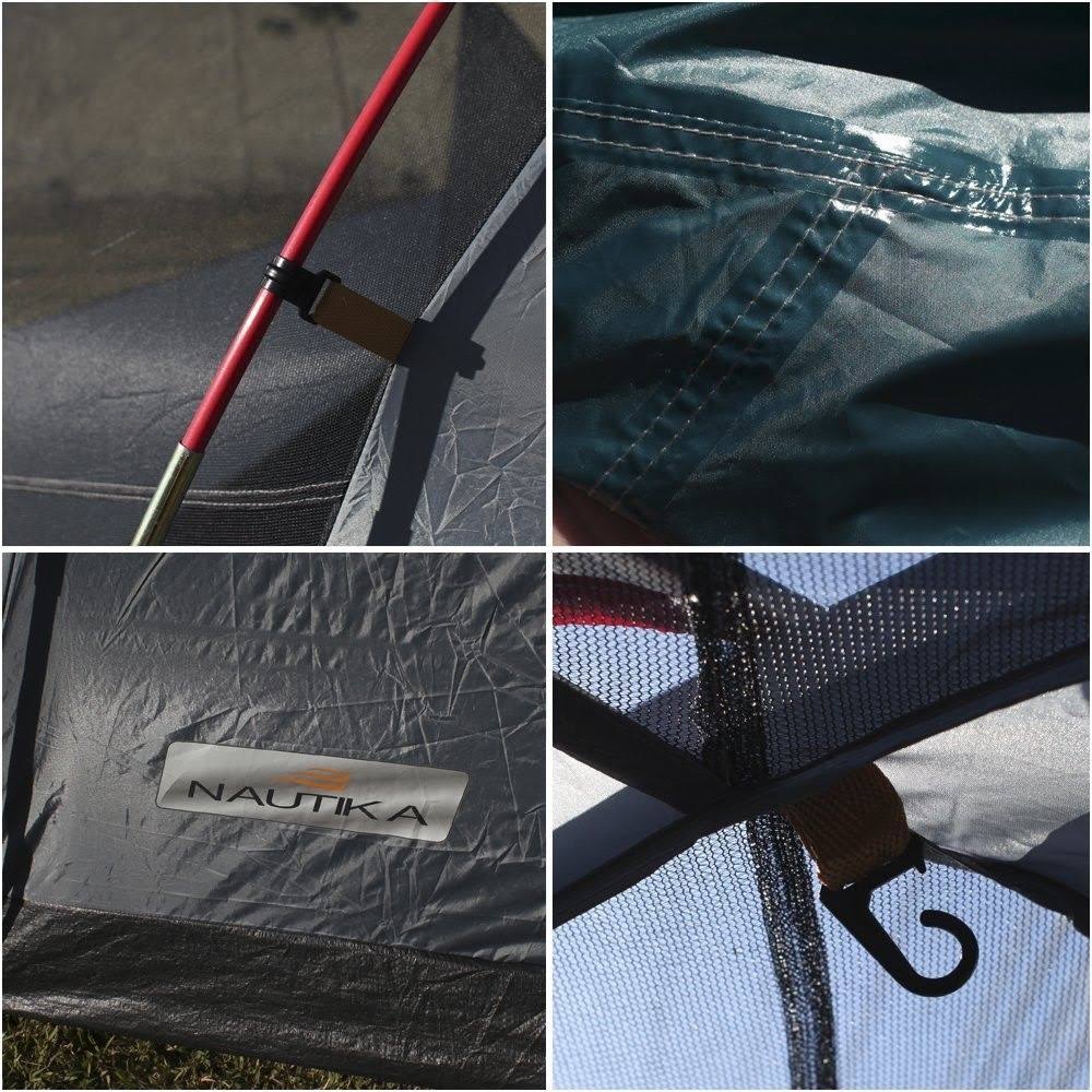 8 to 9 Person 10 by 15 Foot Waterproof Camping Tent Y236771