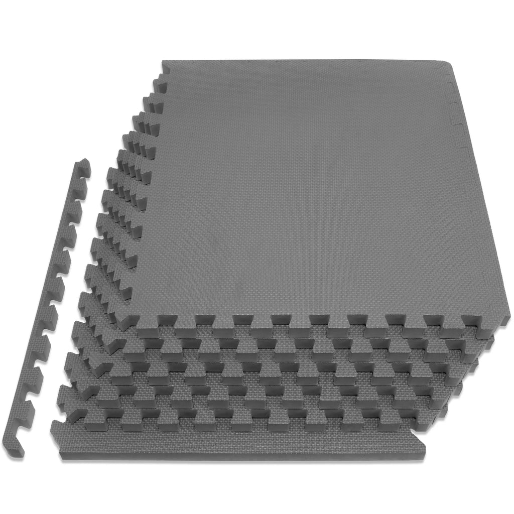 Blue 3/4-in Exercise Puzzle Mat 6 Tiles B35672