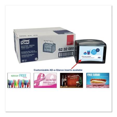 Black Tabletop Napkin Dispenser N619256