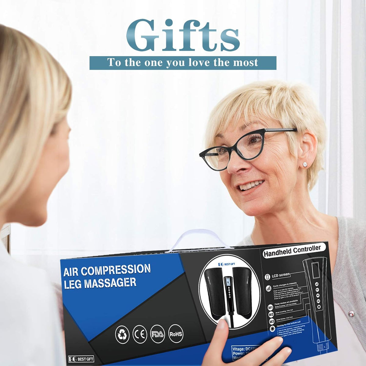 Compression Leg Massager with Heat E317444