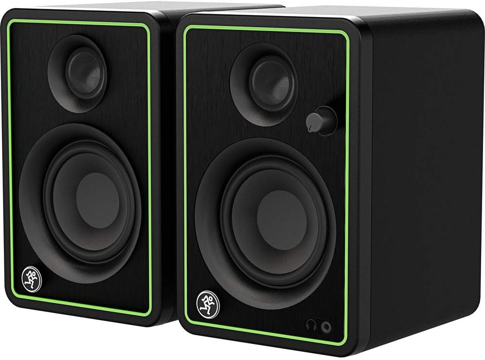3 Studio Monitors (Pair) with Audio Interface & Cable Bundle H248693