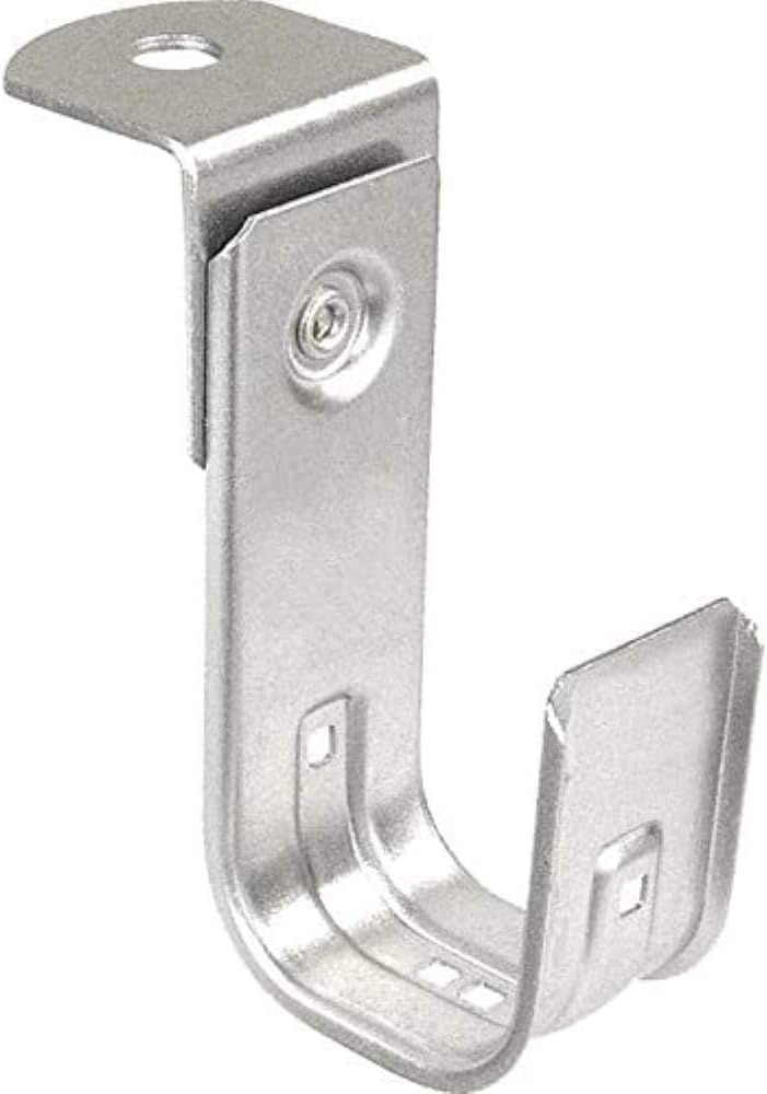 1-5/16 Inch Zinc Plated Steel J-Hook, 50 Pack B3256