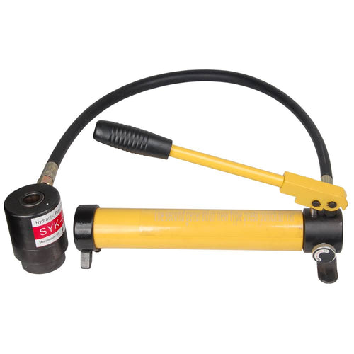 10 Ton 6 Die Hydraulic Knockout Punch Tool Kit with Case V666440