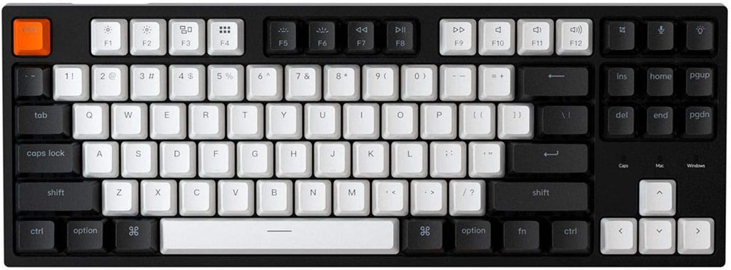 Wired Mechanical Keyboard, Tenkeyless 87 Keys, RGB Backlight U720848