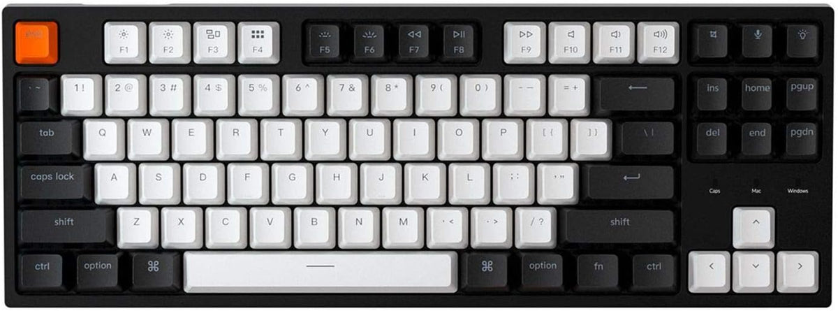 Wired Mechanical Keyboard, Tenkeyless 87 Keys, RGB Backlight U720848